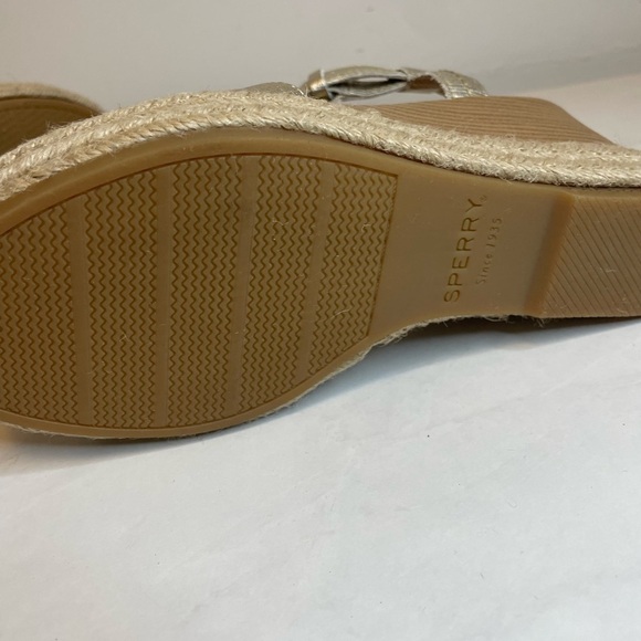 SPERRY Fairwater Plushwave Wedge Gold - Picture 2 of 11